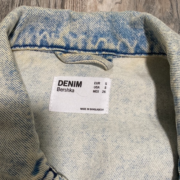 Bershka vintage style oversized denim jacket - Picture 5 of 9